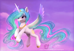 Size: 1280x893 | Tagged: safe, artist:copshop, princess celestia, alicorn, pony, g4, g5, g4 to g5, generation leap, solo