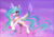 Size: 1280x893 | Tagged: safe, artist:charlotte38, princess celestia, alicorn, pony, g4, g5, g4 to g5, generation leap, solo