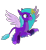 Size: 1024x1113 | Tagged: safe, artist:beesmeliss, oc, oc only, oc:galicia, hippogriff, hippogriffon, hybrid, base used, female, interspecies offspring, offspring, parent:gallus, parent:silverstream, parents:gallstream, simple background, solo, transparent background