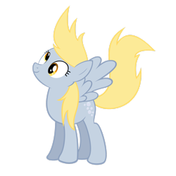Size: 2449x2449 | Tagged: safe, artist:otfor2, derpy hooves, pegasus, pony, g4, female, high res, mare, simple background, solo, transparent background, vector