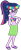 Size: 453x1098 | Tagged: safe, artist:fireluigi29, sci-twi, twilight sparkle, human, equestria girls, g4, clothes, feet, female, grass skirt, hula, sandals, simple background, skirt, solo, transparent background