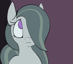 Size: 560x491 | Tagged: safe, artist:luxsimx, marble pie, earth pony, pony, g4, animated, gif, sad, solo