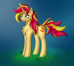 Size: 4840x4320 | Tagged: safe, artist:wailks, sunset shimmer, pony, unicorn, g4, absurd resolution, digital art, female, mare, solo, tail