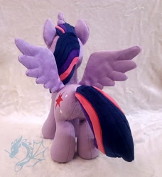 Size: 2536x2780 | Tagged: safe, artist:fire-topaz, twilight sparkle, alicorn, pony, g4, high res, irl, photo, plushie, solo, twilight sparkle (alicorn)