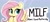 Size: 1867x818 | Tagged: safe, artist:sakukitty, fluttershy, pegasus, pony, g4, :o, blushing, cute, female, mare, milf, open mouth, shyabetes, solo, spread wings, text, watermark, wings