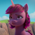 Size: 1080x1080 | Tagged: safe, screencap, strawberry spark, pony, unicorn, g5, make your mark, my little pony: make your mark, background pony, cropped, female, mare, solo