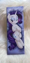 Size: 808x1660 | Tagged: safe, artist:laschitaw, rarity, pony, unicorn, g4, female, irl, merchandise, photo, selling, solo