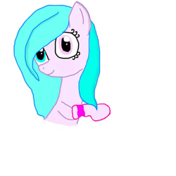 Size: 768x768 | Tagged: safe, artist:nyankriss, oc, oc only, oc:kriss, earth pony, pony, earth pony oc, female, heterochromia, looking at you, mare, simple background, solo, white background