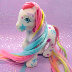 Size: 640x640 | Tagged: safe, artist:imiya, birthday pony, g1, customized toy, irl, photo, toy