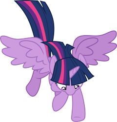 Size: 3000x3122 | Tagged: safe, artist:cloudy glow, twilight sparkle, alicorn, pony, castle mane-ia, g4, .ai available, high res, simple background, solo, transparent background, twilight sparkle (alicorn), vector
