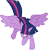 Size: 3000x3122 | Tagged: safe, artist:cloudy glow, twilight sparkle, alicorn, pony, castle mane-ia, g4, my little pony: friendship is magic, .ai available, high res, simple background, solo, transparent background, twilight sparkle (alicorn), vector