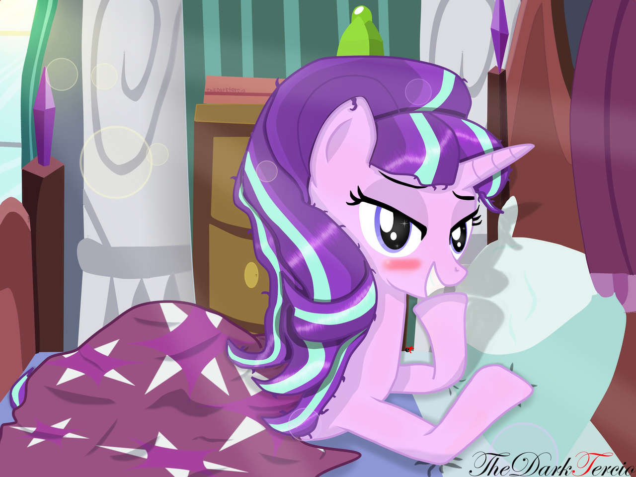 2885256 Safe Artist Thedarktercio Starlight Glimmer Pony Unicorn