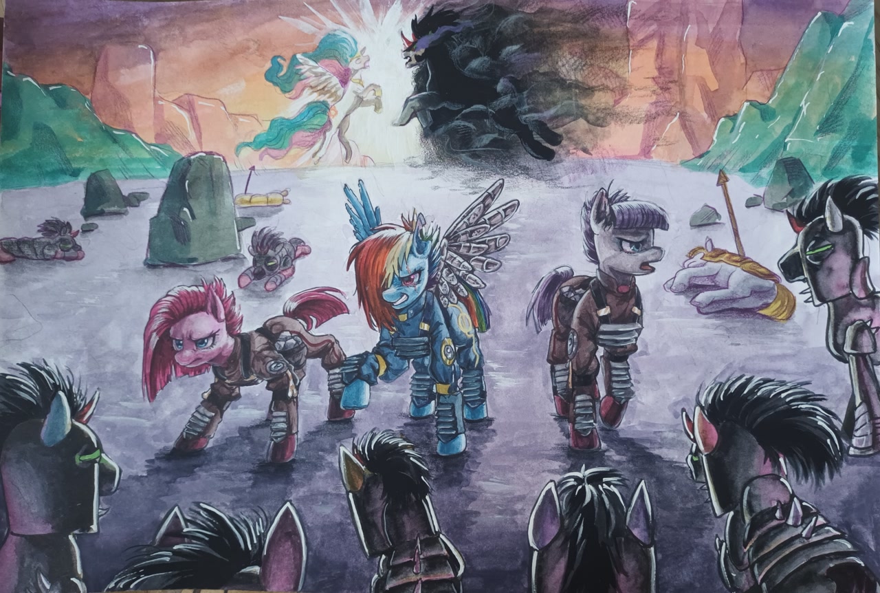 alicorn, earth pony, pegasus, pony, alternate timeline, butt, crystal <b>war</b> t...