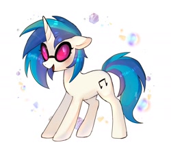 Size: 1831x1616 | Tagged: safe, artist:hosikawa, dj pon-3, vinyl scratch, pony, unicorn, g4, female, horn, mare, simple background, solo, white background