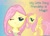 Size: 504x360 | Tagged: safe, artist:thepanther17fan, fluttershy, human, pegasus, pony, g4, female, humanized, lidded eyes, mare, one eye closed, smiling, spread wings, text, wings, wink