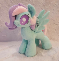 Size: 2701x2807 | Tagged: safe, artist:fire-topaz, oc, oc only, oc:blissy, pegasus, pony, female, high res, irl, mare, photo, plushie, pony plushie, solo