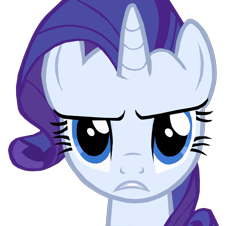 Size: 1280x1157 | Tagged: safe, artist:benpictures1, rarity, pony, unicorn, bats!, g4, angry, cute, female, inkscape, looking at you, mare, raribetes, simple background, solo, stop the bats, transparent background, vector