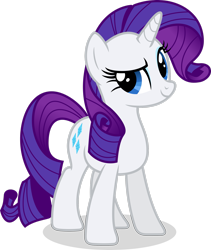 Size: 2251x2664 | Tagged: safe, artist:cencerberon, rarity, pony, unicorn, g4, female, high res, looking at you, mare, shadow, simple background, solo, transparent background, vector