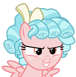 Size: 902x905 | Tagged: safe, artist:sollace, derpibooru exclusive, cozy glow, pegasus, pony, g4, marks for effort, .svg available, bow, cute, evil smile, female, filly, foal, freckles, grin, hair bow, narrowed eyes, pure unfiltered evil, simple background, smiling, solo, spread wings, svg, transparent background, vector, wings