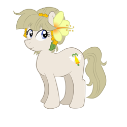 Size: 700x700 | Tagged: safe, artist:mscherbear, oc, oc only, oc:mission belle, earth pony, pony, earth pony oc, female, mare, simple background, solo, transparent background, vector