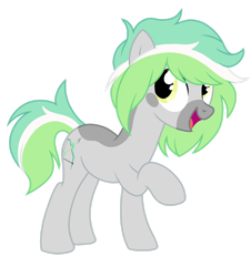 Size: 1600x1769 | Tagged: safe, artist:dilfistic, oc, oc only, earth pony, pony, base used, earth pony oc, raised hoof, simple background, smiling, solo, transparent background