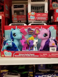 Size: 3024x4032 | Tagged: safe, pony, unicorn, bootleg, comb, dishwasher, kid connection, lesbian, my little phony, two moms, walmart