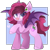 Size: 1883x1885 | Tagged: safe, artist:cinnamontee, oc, oc only, oc:bree berry, bat pony, pony, female, mare, solo