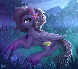 Size: 2800x2500 | Tagged: safe, artist:hakaina, oc, oc only, oc:kennel nightshade, pegasus, pony, butt, concave belly, featureless crotch, female, fluffy, high res, mare, plot, slender, solo, thin, underhoof