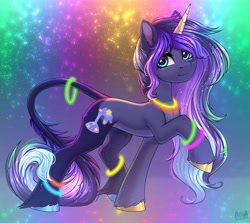 Size: 3400x3032 | Tagged: safe, artist:hakaina, oc, oc only, pony, unicorn, fluffy, high res, slender, solo, thin