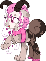 Size: 1964x2595 | Tagged: safe, artist:kurosawakuro, oc, hybrid, base used, interspecies offspring, offspring, parent:discord, parent:fluttershy, parents:discoshy, simple background, solo, transparent background