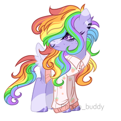 Size: 1024x1024 | Tagged: safe, artist:magnetjasdraw329, oc, oc only, pony, base used, multicolored hair, rainbow hair, simple background, solo, transparent background