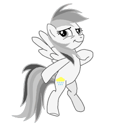 Size: 1600x1698 | Tagged: safe, artist:josephlu2021, oc, oc only, oc:gray awesome dash, pegasus, pony, cool, pegasus oc, pony oc, pose, simple background, solo, spread wings, transparent background, wings