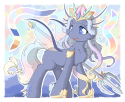 Size: 3553x2903 | Tagged: safe, artist:焰心fireworks, oc, oc:澜茜, original species, pony, female, high res, reference sheet