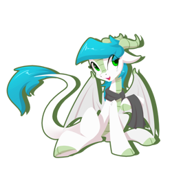 Size: 1280x1280 | Tagged: safe, artist:l8lhh8086, oc, oc only, dracony, dragon, hybrid, pony, simple background, solo, transparent background