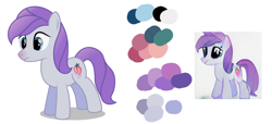 Size: 1078x492 | Tagged: safe, ai assisted, ai content, artist:hazy skies, generator:craiyon, oc, oc:juicy peaches, earth pony, pony, female, mare, red nosed, redraw, simple background, white background