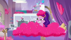 Size: 1920x1084 | Tagged: safe, screencap, pipp petals, pegasus, pony, alicorn issues, g5, my little pony: tell your tale, spoiler:g5, spoiler:my little pony: tell your tale, spoiler:tyts01e14, glitter, solo