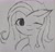 Size: 2956x2862 | Tagged: safe, fluttershy, pegasus, pony, g4, high res, one eye closed, solo, traditional art