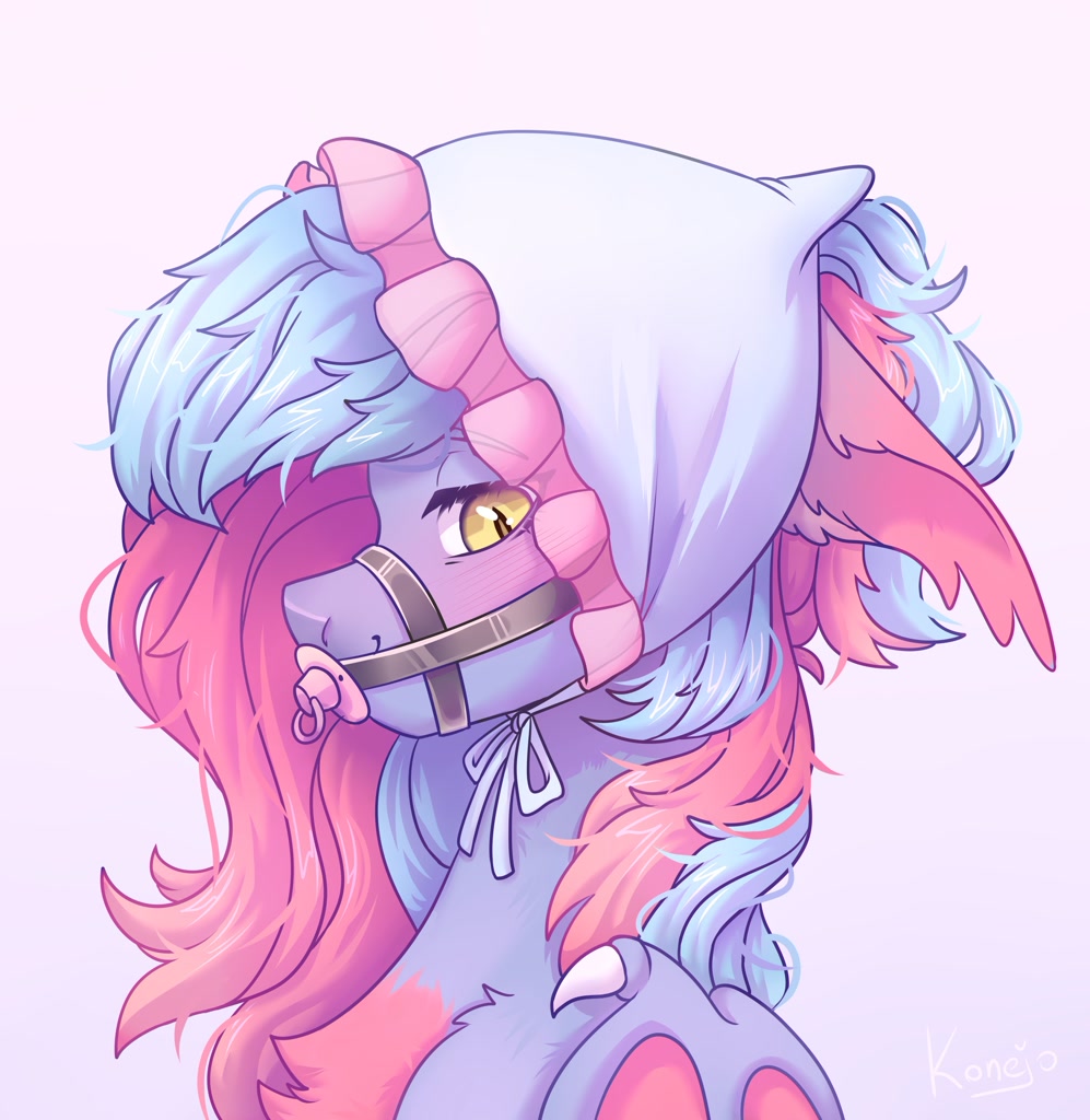 Oc With Pacifier Deviantart #2889499 - suggestive, artist:konejo, oc, oc only, bat pony, pony, bat ...