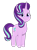 Size: 766x1044 | Tagged: safe, artist:amethystmajesty25, starlight glimmer, pony, unicorn, g4, g5, my little pony: tell your tale, cute, eyebrows, female, g4 to g5, generation leap, glimmerbetes, looking at you, mare, simple background, smiling, smiling at you, solo, transparent background, vector