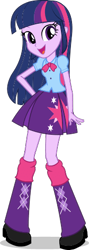 Size: 168x473 | Tagged: safe, artist:gouhlsrule, twilight sparkle, alicorn, human, equestria girls, g4, boots, bowtie, clothes, cutie mark on clothes, female, high heel boots, shirt, shoes, simple background, skirt, solo, transparent background, twilight sparkle (alicorn)