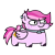 Size: 720x720 | Tagged: safe, artist:fluttershank, oc, oc:higher love, pegasus, pony, ear piercing, earring, freckles, girly, jewelry, male, necklace, piercing, ponytail, simple background, squatpony, stallion, transparent background