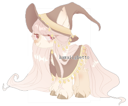 Size: 510x424 | Tagged: safe, artist:kawaiighetto, oc, oc only, earth pony, pony, earth pony oc, female, hat, hoof polish, mare, simple background, solo, transparent background, witch hat