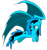 Size: 2371x2529 | Tagged: safe, artist:nebulonb100, oc, oc only, oc:blue shadow, bat pony, female, high res, mare, simple background, solo, transparent background, vector