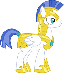 Size: 2204x2488 | Tagged: safe, artist:bronysinc, pegasus, pony, g4, armor, high res, male, royal guard, simple background, solo, stallion, transparent background, vector