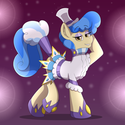 Size: 4500x4500 | Tagged: safe, artist:aarondrawsarts, sapphire shores, earth pony, pony, g4, commission, commissioner:reversalmushroom, female, looking at you