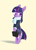 Size: 2854x3928 | Tagged: safe, artist:blue ink, twilight sparkle, unicorn, semi-anthro, g4, arm hooves, bipedal, clothes, cute, female, high res, school uniform, simple background, solo, twiabetes, unicorn twilight