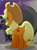 Size: 362x483 | Tagged: safe, screencap, applejack, petunia petals, g4, my little pony: rainbow roadtrip, butt, cropped, plot