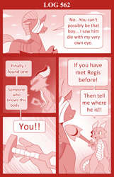 Size: 1000x1556 | Tagged: safe, artist:vavacung, oc, oc:regis (vavacung), changeling, dragon, comic:the adventure logs of young queen, comic, female, male