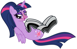 Size: 6551x4168 | Tagged: safe, alternate version, artist:severity-gray, twilight sparkle, alicorn, pony, g4, alternate hairstyle, clothes, eyeshadow, folded wings, gloves, latex, latex gloves, latex socks, looking at you, lying down, makeup, on back, ponytail, simple background, socks, solo, transparent background, twilight sparkle (alicorn), wings
