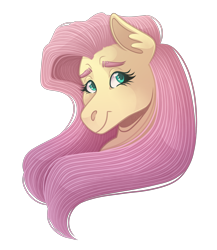 Size: 2000x2300 | Tagged: safe, artist:monnarcha, fluttershy, pegasus, pony, g4, bushy brows, bust, cute, female, high res, mare, shyabetes, simple background, solo, thick eyebrows, transparent background